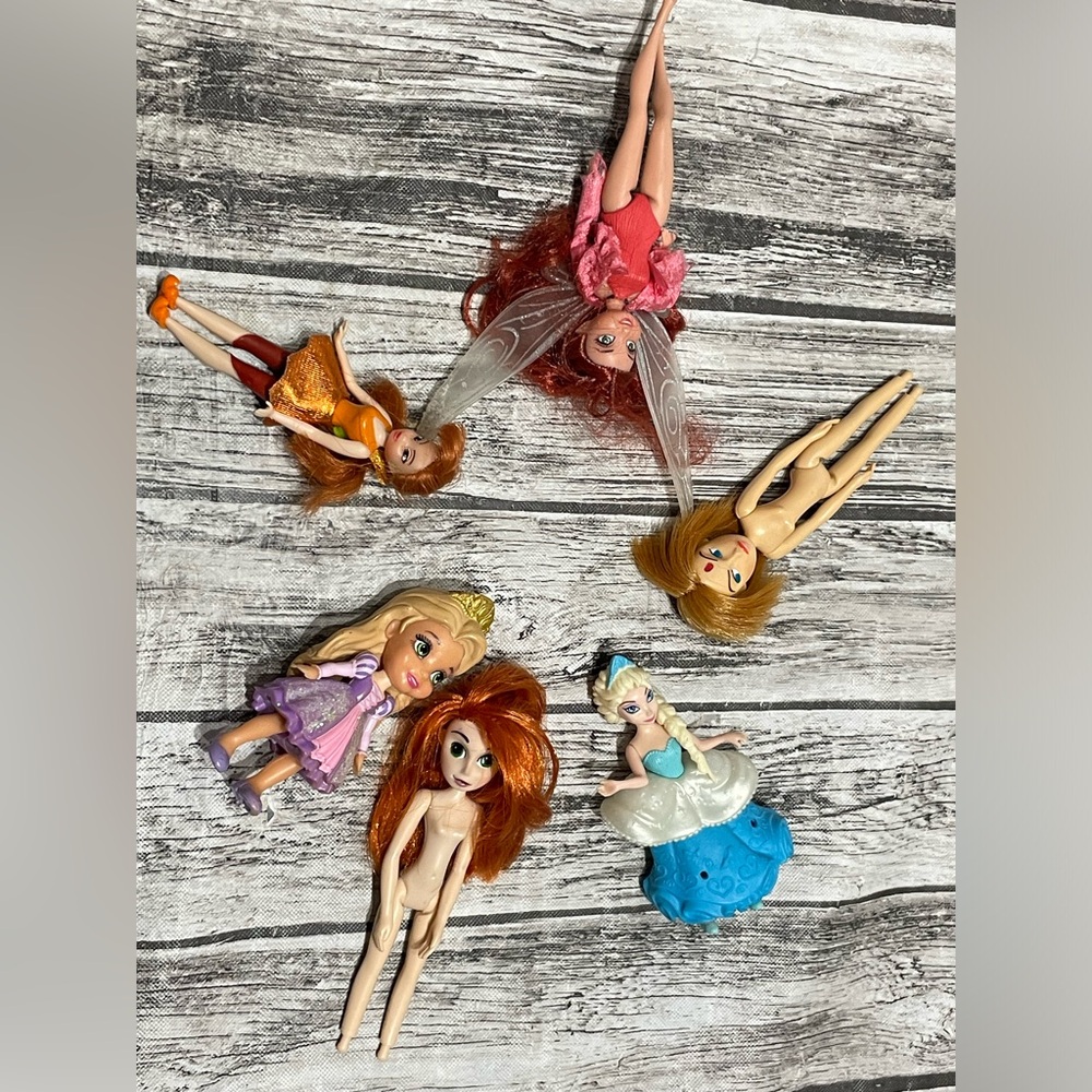 random lot of Disney dolls Kim Possible retro vintage y2k all for $12